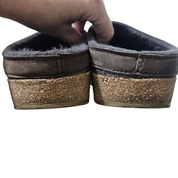 Haflinger Grizzly GZL Wool Clog EU 37 Brown US 6.5 - 7 - Picture 6 of 14